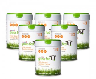 【新西兰直邮包邮】Munchkin 满趣健 草饲婴儿奶粉3段 6罐/箱 1罐*730克（1-3岁儿童适用）